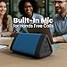 Upgraded Angle 3 Bluetooth Speaker - IPX5 Water-Resistant 5.0 Bluetooth Speaker with 100Ft Wireless Range and Powerful 10W Output by OontZ (Blue)