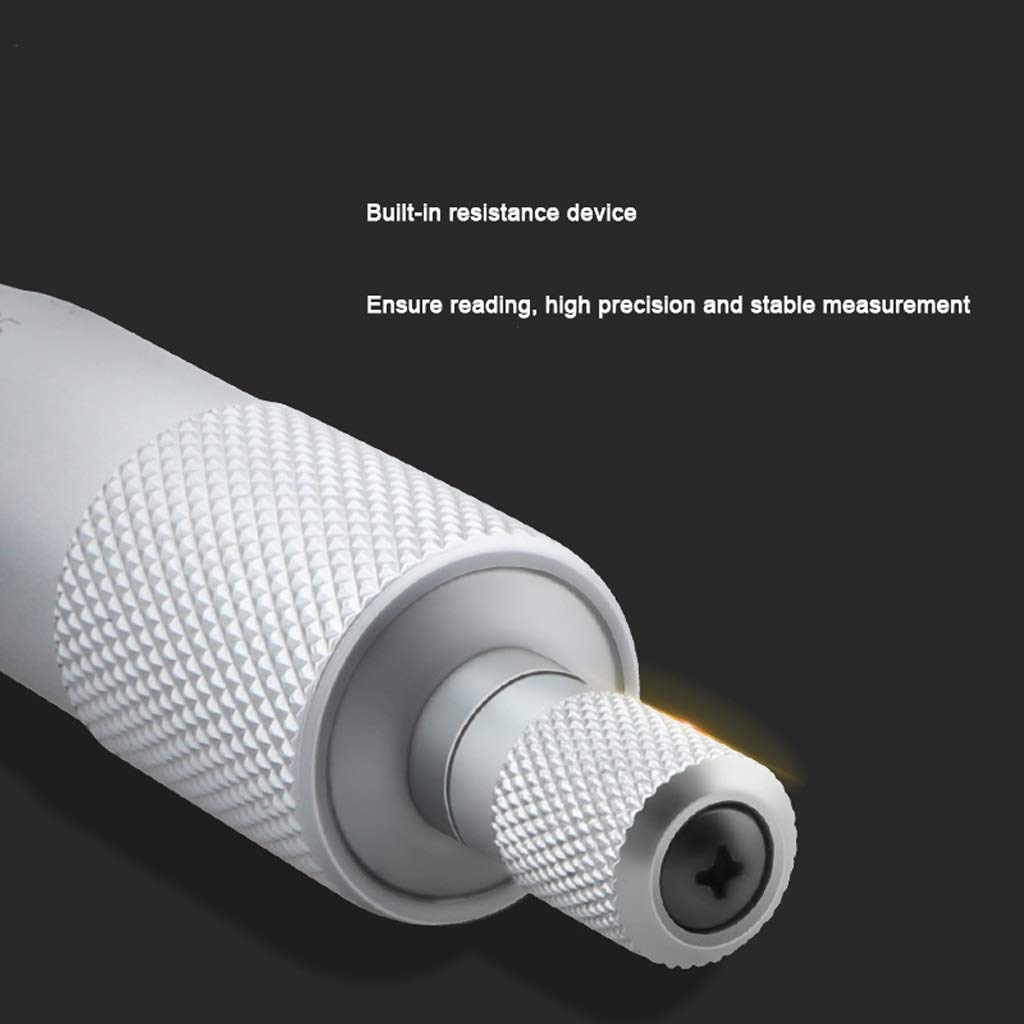 Micrómetro Estriado de 0-15mm/0,01mm, sonda pequeña, Superficie de medición, diámetro Exterior, calibrador micrométrico, micrómetro en Espiral preciso