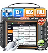 FOXWELL OBD2 Scanner Diagnostic Tool NT726, All System Bidirectional Scan Tool, Code Reader for C...