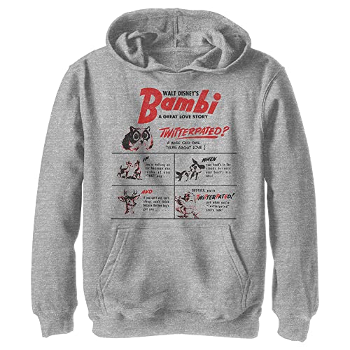 Sweat-shirt à capuche enfant Disney Bambi Twitterpated unisexe en coton