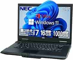 高性能！MO2021付★NEC★Corei7★大容量8GB★爆速SSD256G Amazon.co.jp: 【整備済み品】 NEC ハイスペック ノートパソコン