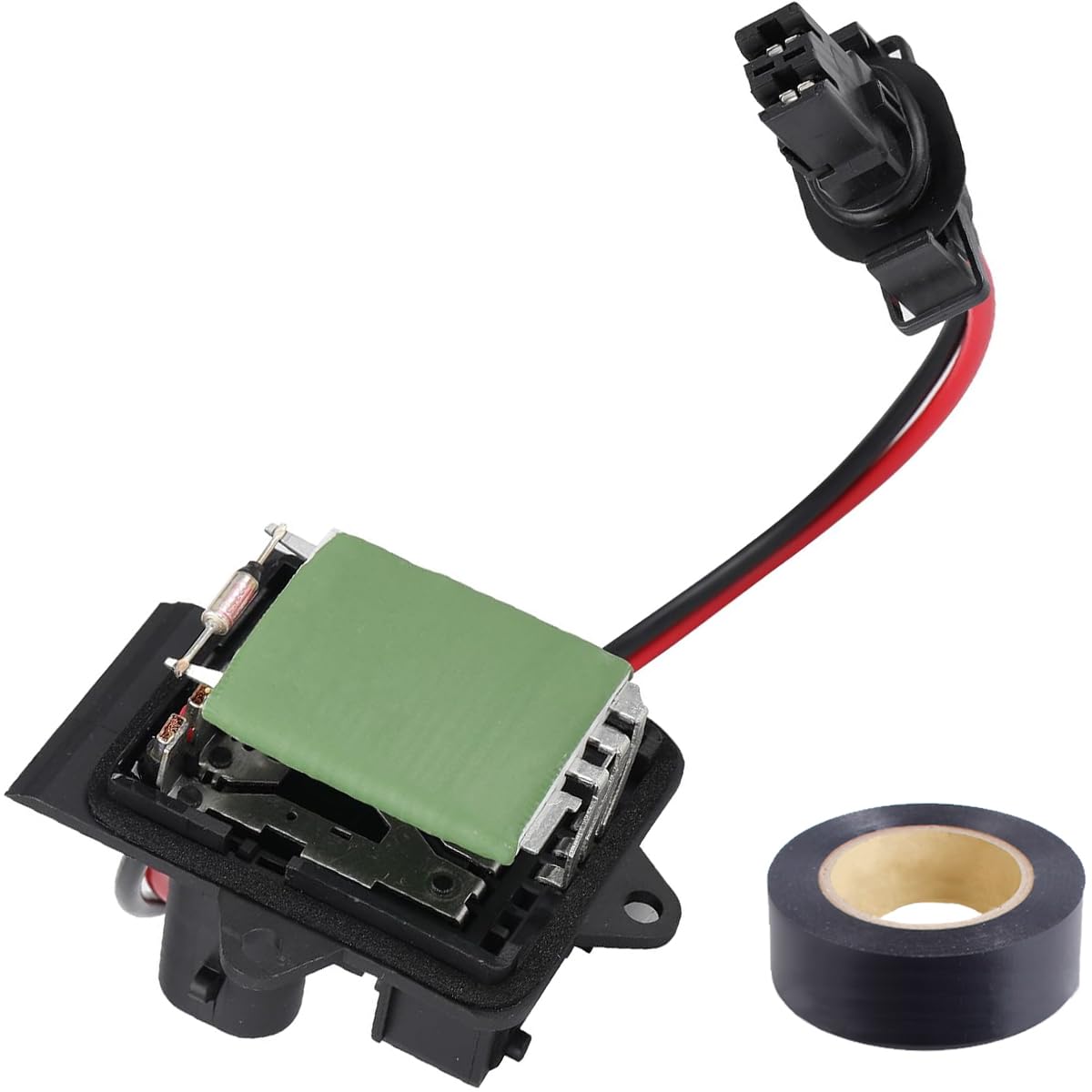 ZAMDOE 7701050325 Résistance de Ventilateur de Moteur de Ventilateur de Chauffage de Remplacement, pour Renault Trafic 2001-2014, pour Vauxhall, pour Opel Vivaro 2001-2014, pour Primastar 2001-2008