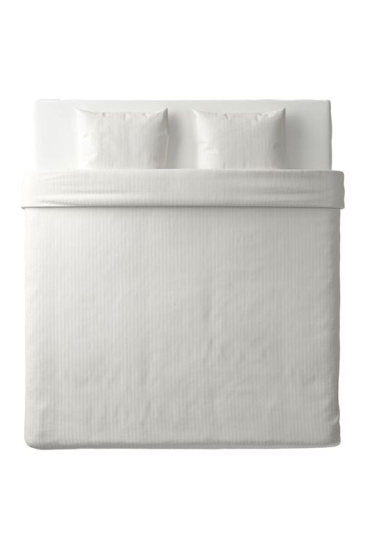 Ikea Nattjasmın Çift Kişilik Nevresim Takımı Saten Dokuma…
