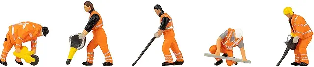 FALLER H0 Gleisbauarbeiter Epoche V - H0 Figuren für Modellbau