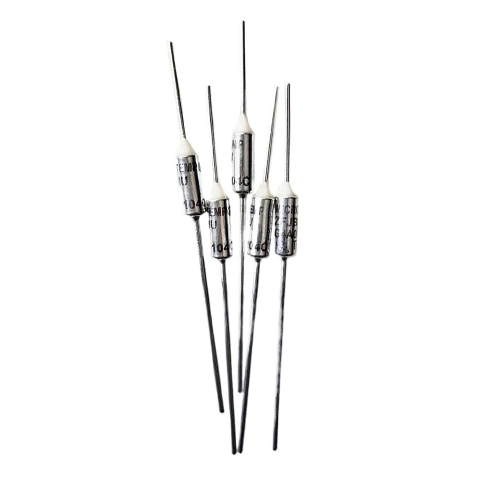MEIFUUDWPJG 10Pcs G4A00 TF104C Thermal Cutoff Fuse Axial Leaded 10A 250V 104°C G4A00104C G4A01104C