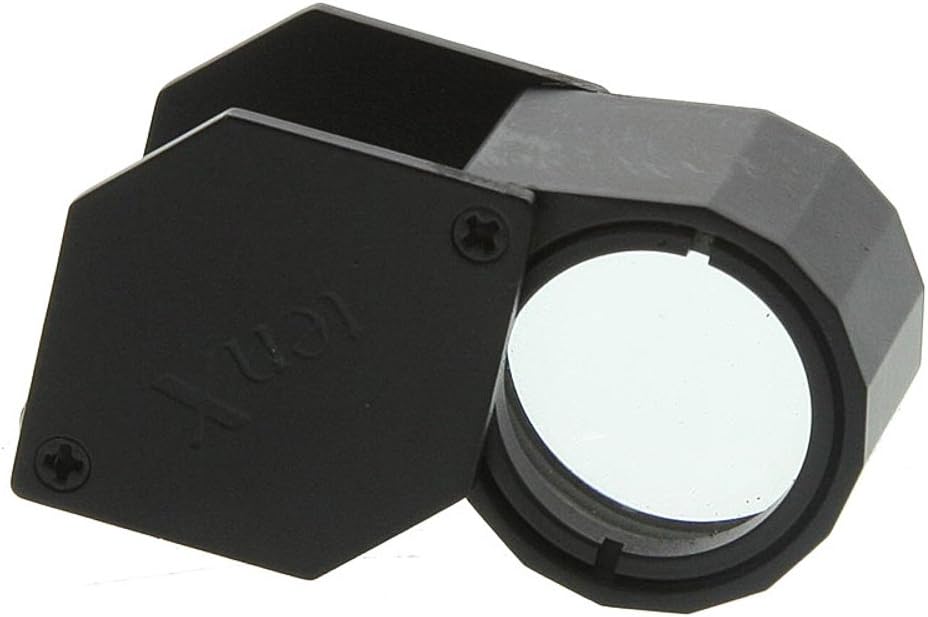 Loupe, 10x Hex Triplet, Black, 21.5 Millimeter | ELP-746.01
