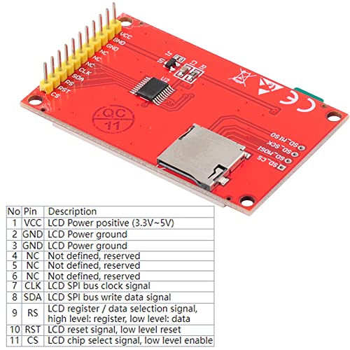 Image of 1.8 inch TFT LCD Display Screen SPI Module ST - 7735S 128x160 | DIYmalls 1.8 inch inch TFT LCD Display Screen Module SPI Interface ST - 7735S 128x160 w /SD Card Slot for Arduino Mega-2560