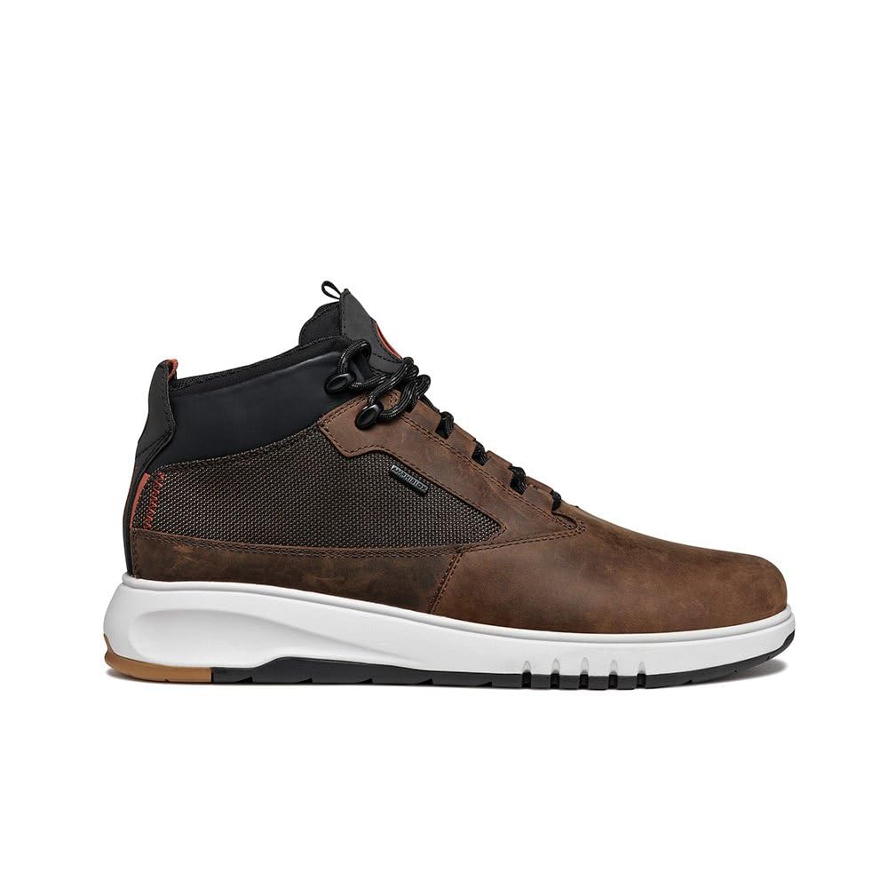 Geox Men's U Aerantis 4x4 B AbxAnkle Boot, Brown Dk Coffee, 7 UK
