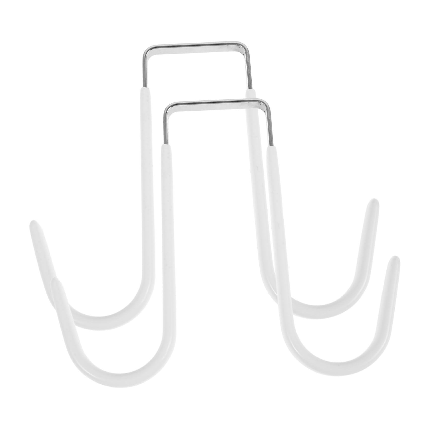 NAMOARLY Versatile Door Back Hooks 2pcs Overcoat Racks Strong Hooks for Towel Robe and More No Drill Installati