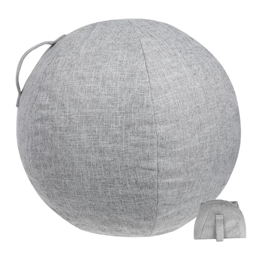 POPETPOP Yoga Balls Cover Breathable Portable Protector Sleeve Static Non Slip Design Easy to Install Washable Reusable for Yoga and