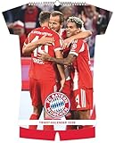 N Neumann - FC Bayern München 2026 – Trikotkalender 34x42 cm mit 12 Monatsblättern, 2-sprachigem Kalendarium & Spiralbindung, origineller ... in Trikotform für Fans: Trikot-Kalender 2026