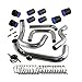 PKSABB Turbo Intercooler Piping Kit Compatible with Honda Civic EG EK 92-00;Acura Integra DC2 D15 D16 B16 B18 94-01;Del Sol 93-97
