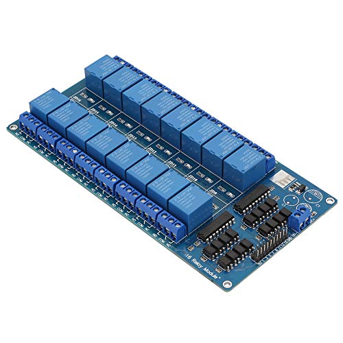La Placa de Módulos de Retransmisión de 16 Canales para La Calidad de La Industria para el Desarrollo de Microcontroladores AC/DC Load