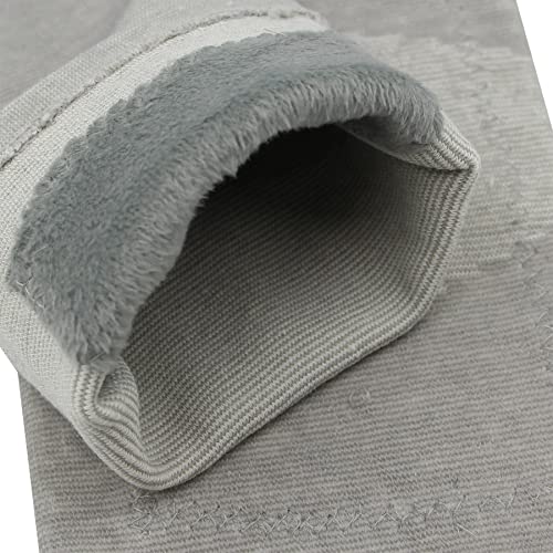 Image of 1 Pair Compression Knee Sleeve for Men Women, Thickened Cotton Lined Warm Thermal Knee Brace Leg Support for Running Pain Management Arthritis Pain Relief