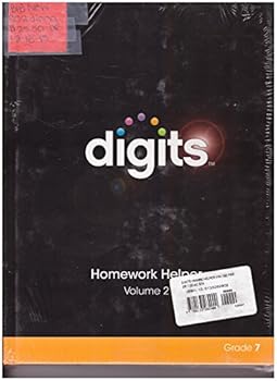 Hardcover Digits Homework Helper Volume 1 & Volume 2 Package Grade 7 Book