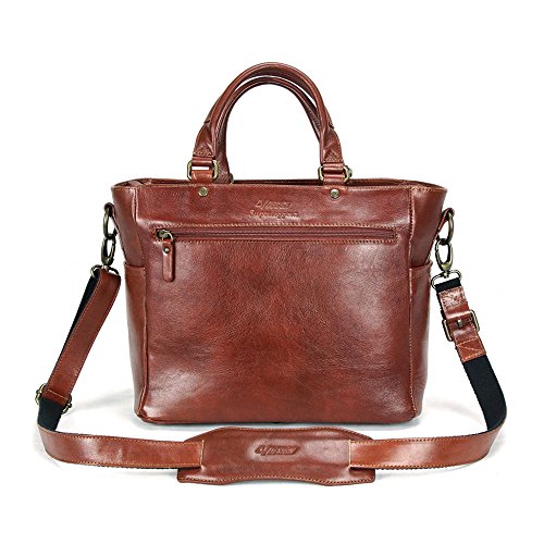 4V Design Anna - Bolsa Tote, Color marrón