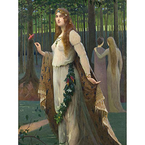 Artery8 Chabas Nemea Painting Art Print Canvas Premium Wall Decor Poster Mural