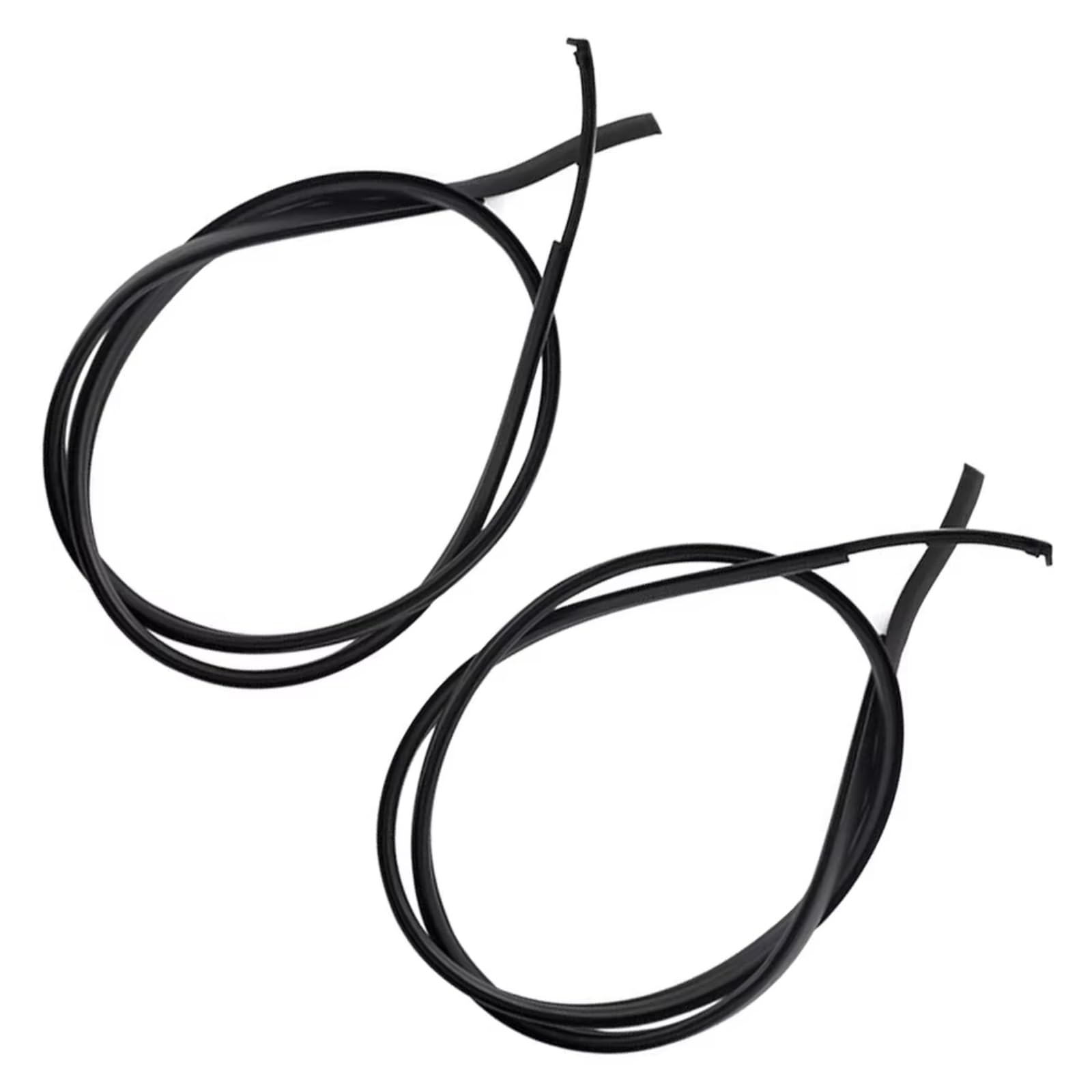 Sealing Strips Compatible with Toyota for Yaris Hatchback 2012 2013 2014 Car Roof Moulding Side Finish Seal Strip Trim 75552-52180 75551-52200