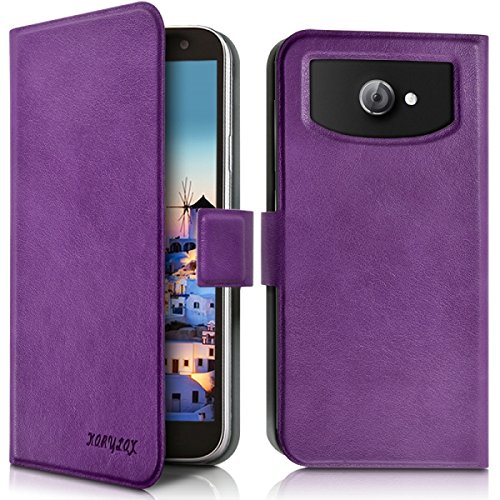 KARYLAX Seluxion - Housse Etui Coque Universel M Couleur Violet pour Kazam Thunder 345L