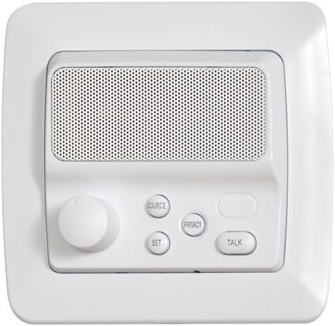 IST Retro Intercom - Estación de patio, color blanco (RETRO-5P)