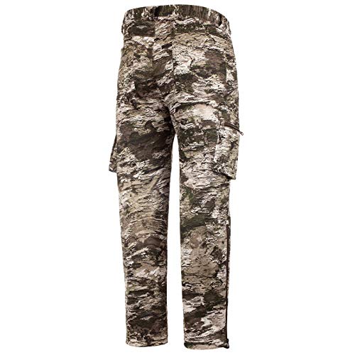 Huntworth Men's Mid Weight Soft Shell Hunting Pants, Tarnen Camo, Medium