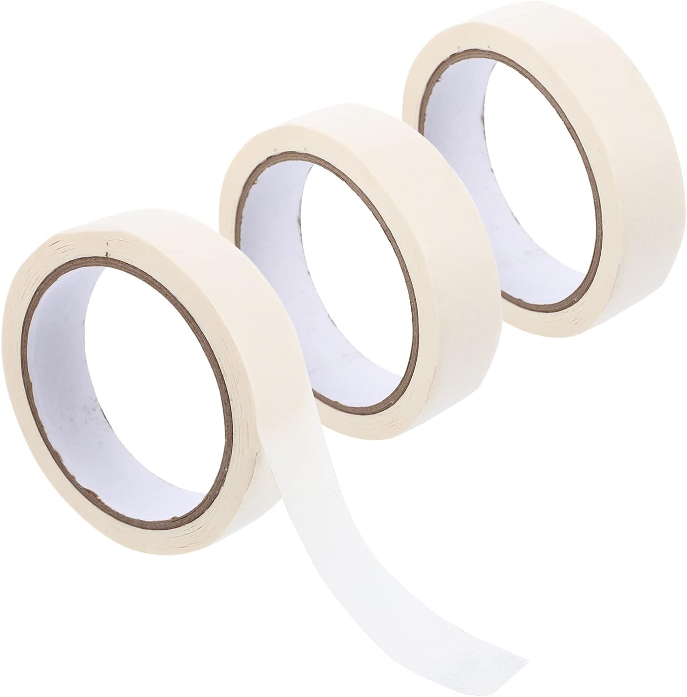 NUOBESTY 3pcs Paper Masking Tape Drafting Tape Art Tape Roll Artist