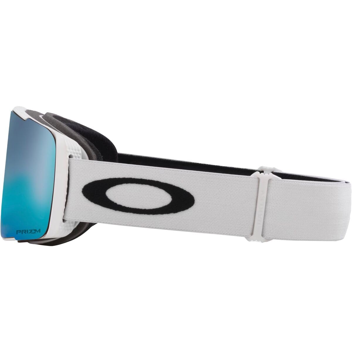 Oakley Line Miner Pro Snow Goggle, Matte White Strap w/Prizm Snow Sapphire Iridium Lens, Large