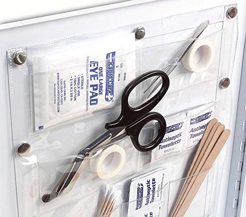 Rapid Care First Aid 80098 3 Shelf All Purpose First Aid Kit Cabinet, Class A+, Exceeds OSHA/ANSI Z308.1 2015, Wall Mountable