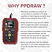 Power Probe PPDRAW Automotive Battery Voltage and Parasitic Draw Monitor with OBDII Connection