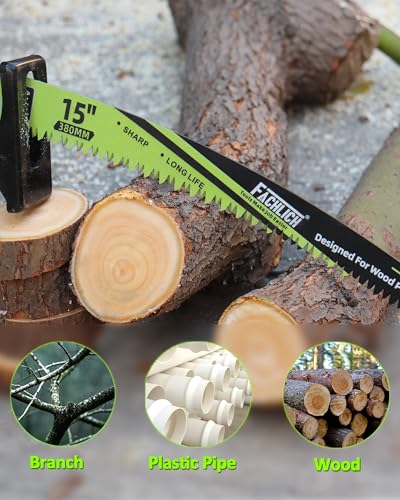 Image of Japanese Teeth Reciprocating Saw Blade 7Inch - Saber Saw Blades Wood Pruning, 4pcs Curved Edge 6TPI for Tree Trimming, Wood /PVC Pipe Cutting, Cr-V Sabre Blades Better Wear Resistance