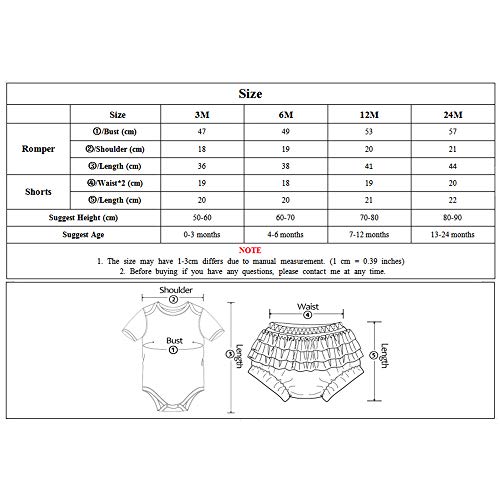 Newborn Baby Girls Mini Mouse Gold Short Sleeve Romper Ruffle Bloomers Pants Headband Shoes Outfits 4Pcs4