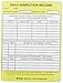 Brady FLT-ETSI 519, FORKLIFT TAG INSERTS (100 Tags)