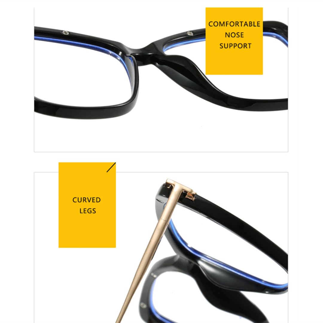 Montura de gafas de sol TR90 para mujer, transparente