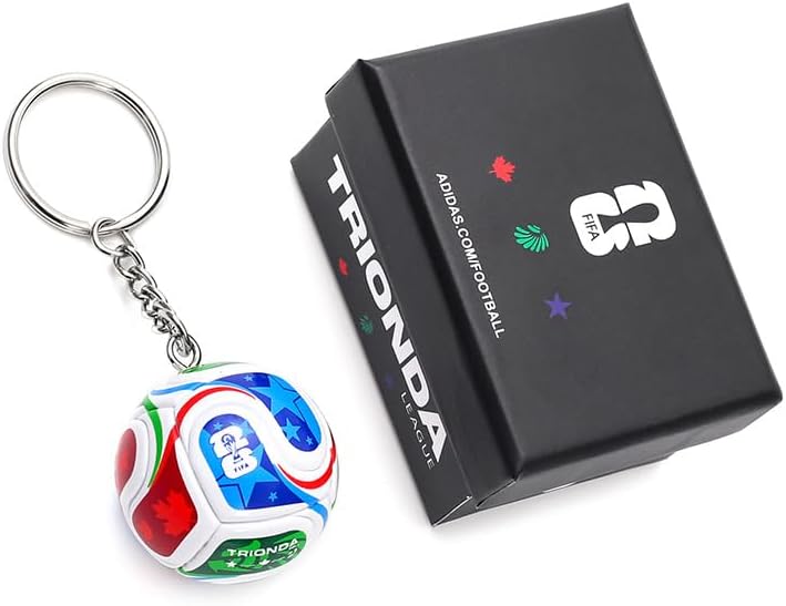 World Cup Soccer Keychain,Gift for Soccer Lovers Friends