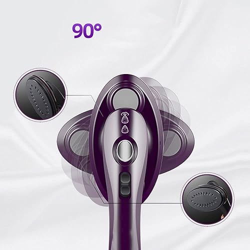 Miniatura 6 de XARONF Vaporizador para ropa, vaporizador de ropa de pie de 2100 W con boquilla de vapor de cerámica actualizada, removedor de arrugas de
