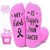 Top 10 Best Socks for Chemo Patients: Comfort and Care 8 HAPPYPOP Breast Cancer Awareness Socks - Women Breast Cancer Survivors Gift Ideas for Patients, Pink Chemo Care Comfort Unique Gifts for Female Patient