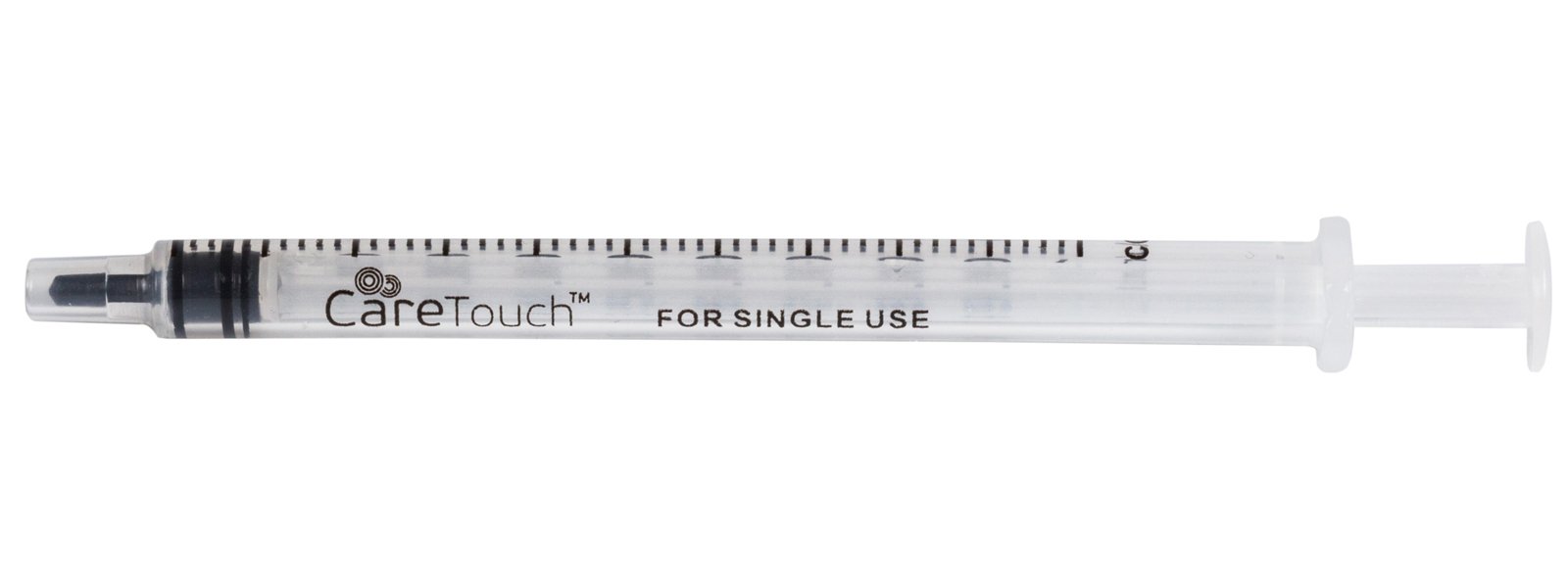 Care Touch CTSLS1-VC Luer Slip Syringe 1ml - 100ct No needle — Amazon image 2