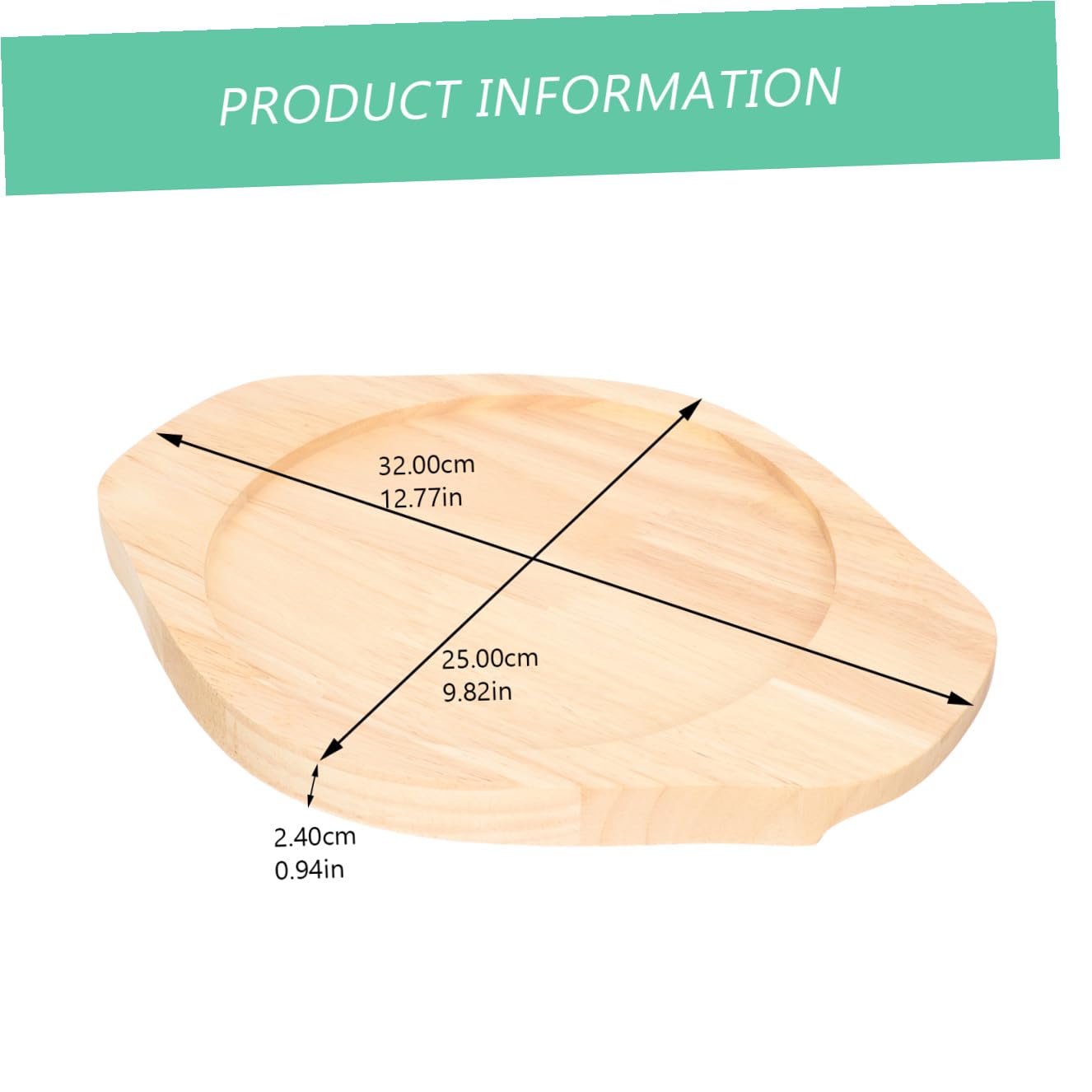 Salvamanteles Diseño y Elegante de Madera Redondo para Proteger Mesa de Quemaduras y Manchas Adecuado para Hogar y Bar