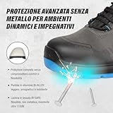 Zoom IMG-2 bicap scarpe antinfortunistiche uomo e Zoom IMG-2 bicap scarpe antinfortunistiche uomo e