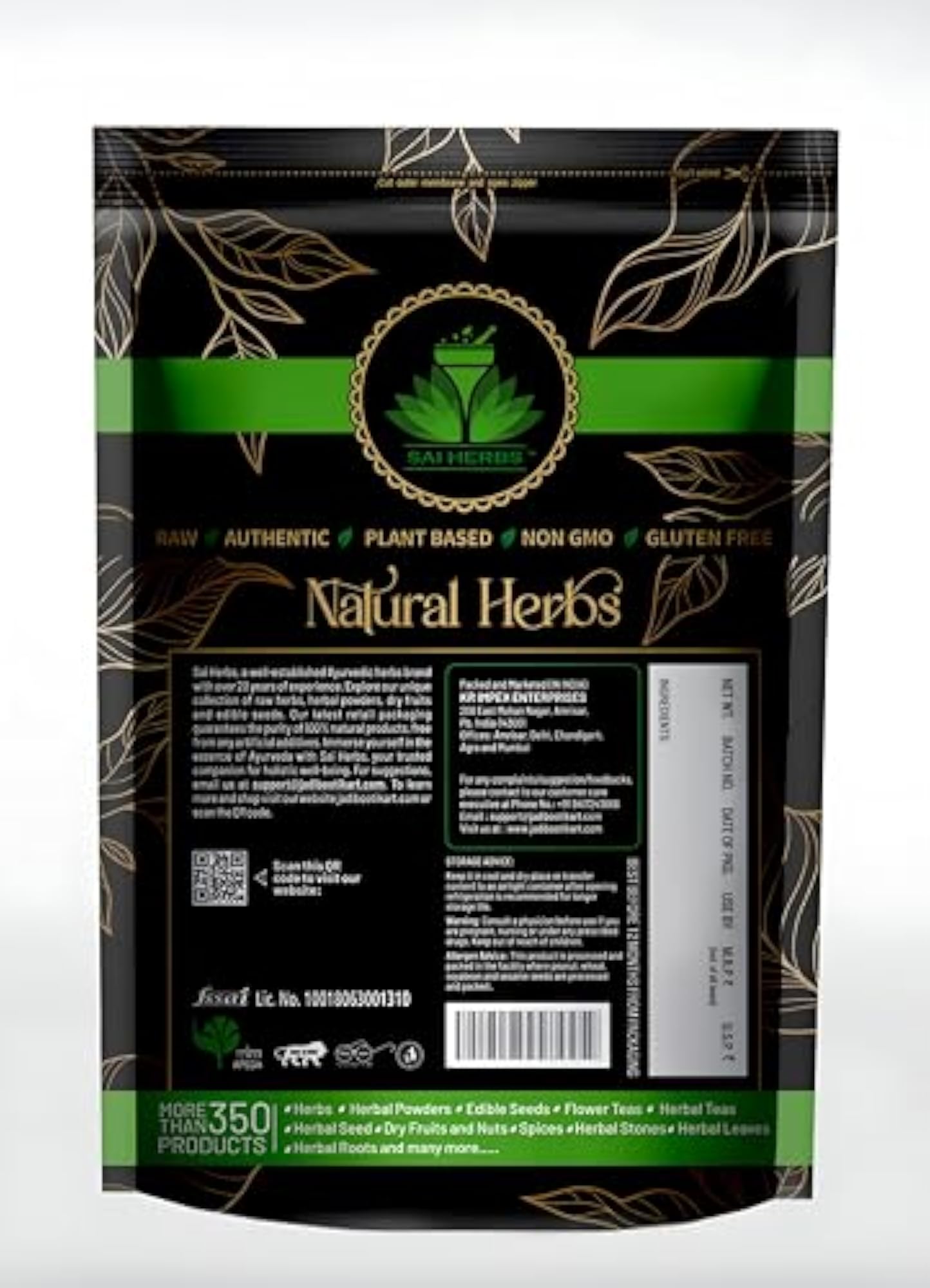 SAI HERBS Kevda Siddha Churan, 100 Grams
