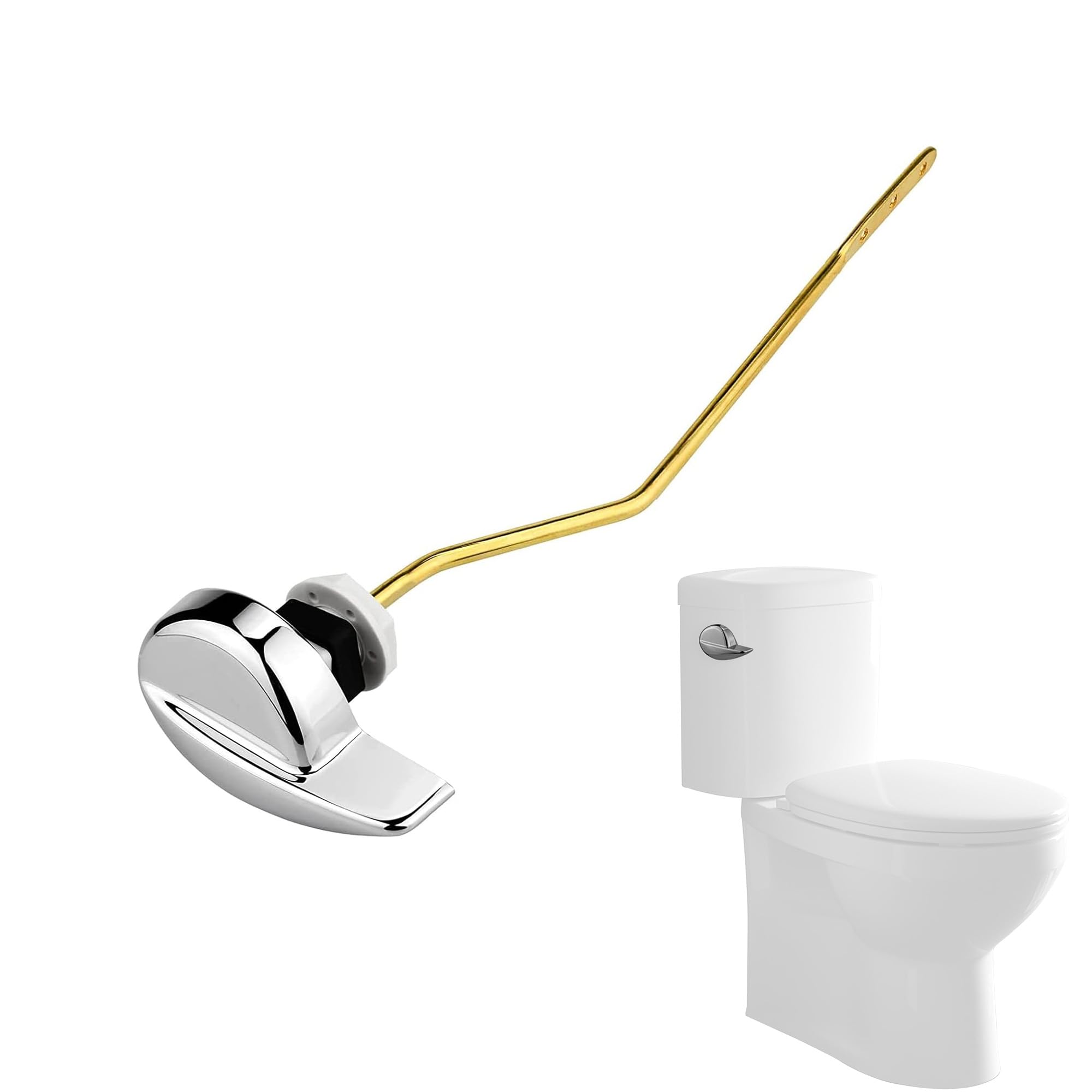 tempatouch  Toilet Handle Replacement Parts Kit Compatible with TOTO THU068#CP