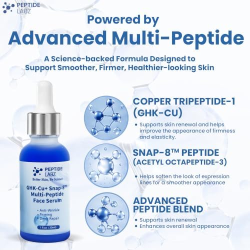 Copper Tripeptide-1 + SNAP-8 Multi-Peptide Face Serum, 1 fl oz — 사진 4