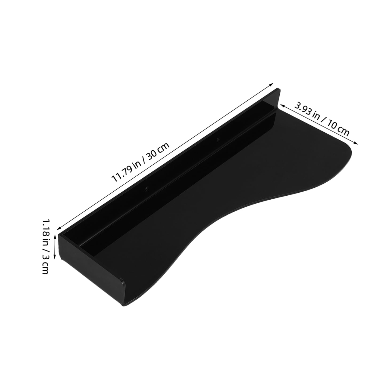 Ciieeo 1Set Acrylic Wall Mounted Shoe Rack Adjustable Display Stand for High Heels Boots Sandals Space Saving Design for Entryway Living Bedroom Shoe Store Display