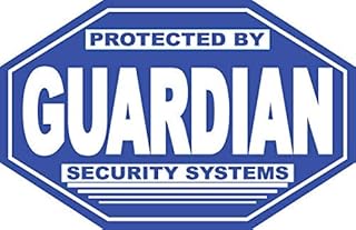Guardian Security Systems - SECURITY SIGN- #PS-412