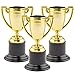 Baker Ross Mini Trofeos de Oro para Niños (Paquete de 6) Juguetes infantiles para bolsas de cotillón