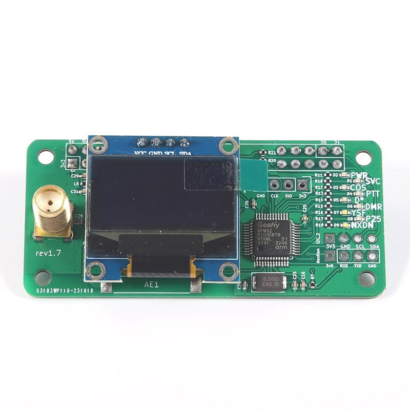 VIDOO Antena + Aluminiowa Obudowa Wsparcie Hotspot P25 DMR YSF dla Raspberry pi
