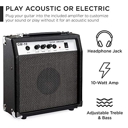 Best Choice Products SKY5049 Beginner Acoustic Electric Guitar Starter Set W/ 41In thumb #3