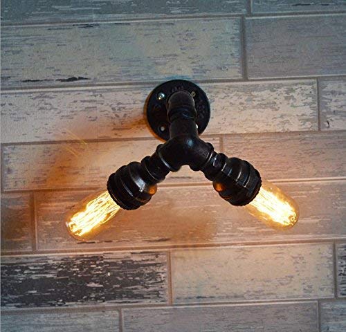 Aplique de pared de hierro para solucionar la falta de luz en zonas oscuras