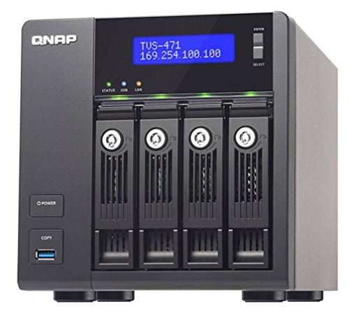 Qnap TVS-471-i3-4G - Servidor de Almacenamiento NAS