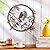 Ferraycle Metal Wall Art Bird on Tree Branch Bird Wall Silhouette Bird Wall Art Decor for Living Room Garden Bedroom Office Home Wall Housewarming Party Decor (Vivid Color)